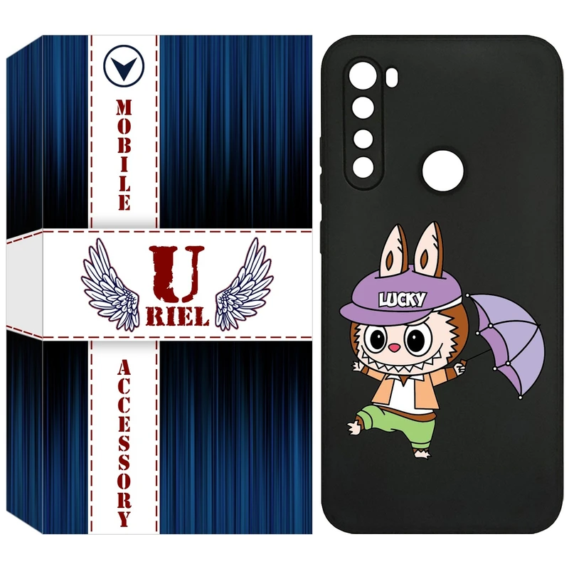 کاور یوریل قاب مدل KSH کد 125 طرح عروسک لبوبو مناسب برای گوشی موبایل شیائومی Redmi Note 8