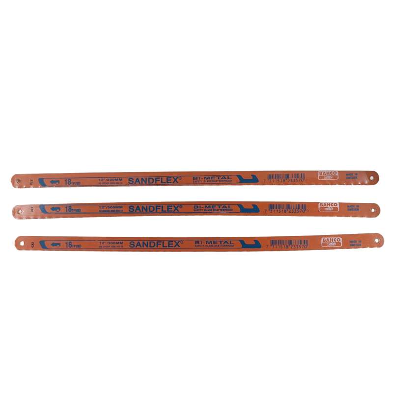 تیغ کمان اره باهکو مدل SANDFLEX بسته 3 عددی