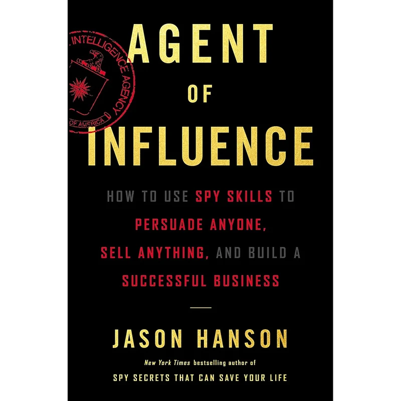 کتاب Agent of Influence اثر Jason Hanson انتشارات Dey Street Books