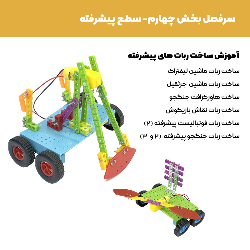کیت آموزشی روبویونیک مدل رباتیک حرفه ای
