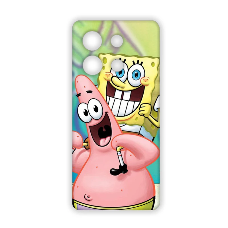 کاور مدل باب اسفنجی کد 148 مناسب برای گوشی موبایل شیائومی poco X6 pro 