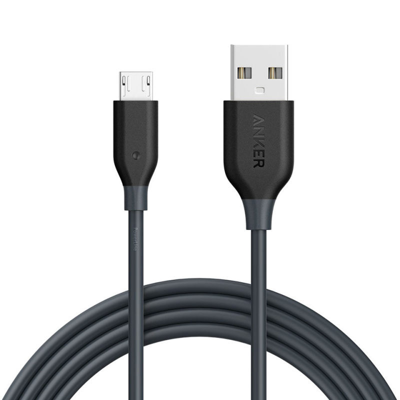 کابل تبدیل USB به microUSB مدل PowerLine II طول 1.8 متر