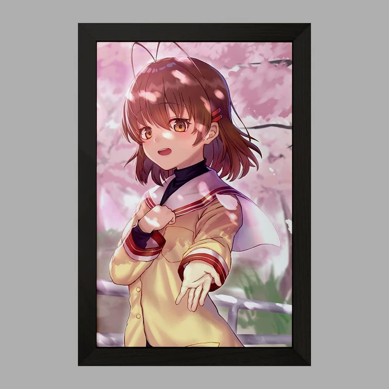 تابلو خندالو مدل ناگیسا انیمه کلاناد Clannad  کد 22385