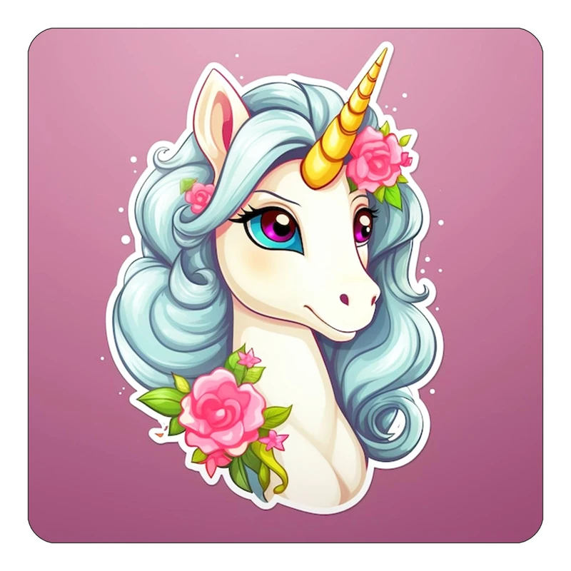 مگنت کاکتی طرح اسب تک شاخ و یونیکورن مدل mp31209