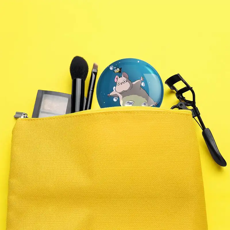 آینه جیبی خندالو مدل روح محافظ انیمه شهر اشباح Spirited Away  کد 12100