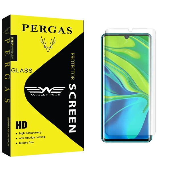 محافظ صفحه نمایش وایلی نایس مدل Pergas UV مناسب برای گوشی موبایل شیائومی Mi note 10/10 pro