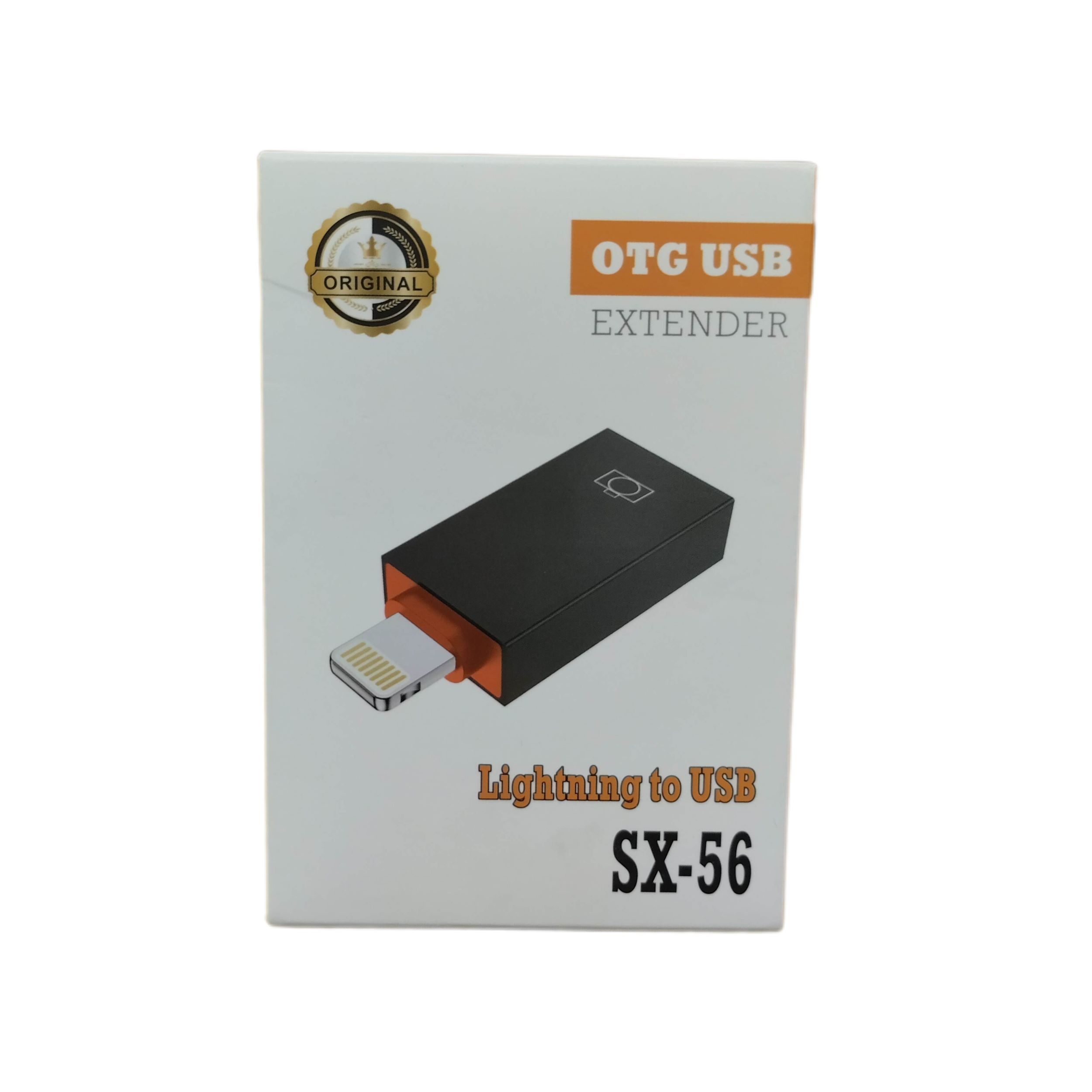 مبدل OTG USB به لایتنینگ اورجینال مدل SX-56