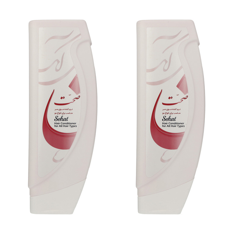 نرم‌کننده مو صحت مدل 01 حجم 500 میلی‌لیتر مجموعه 2 عددی