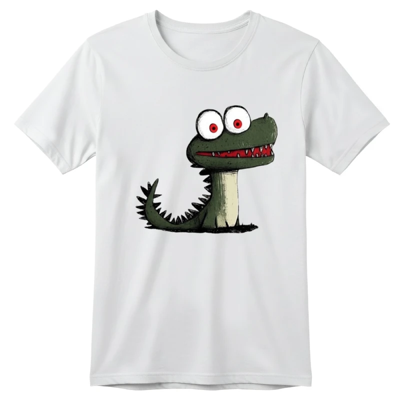 تی‌شرت آستین کوتاه بچگانه مدل دایناسور کد v4 