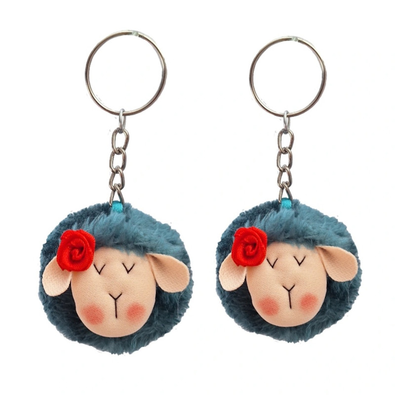 جاکلیدی دخترانه مدل بره ناقلا بسته 2 عددی