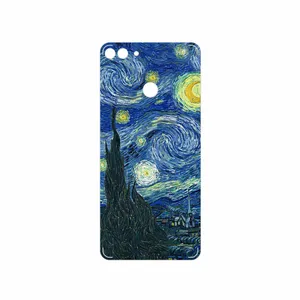 MAHOOT The Starry Night of van Gogh Cover Sticker for Huawei Y9 2018