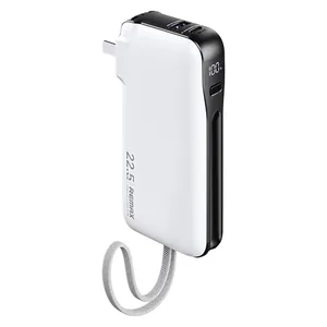 پاوربانک ریمکس مدل RPP-36-20W+22.5W-iPh Cabled ظرفیت 10000 میلی آمپرساعت 