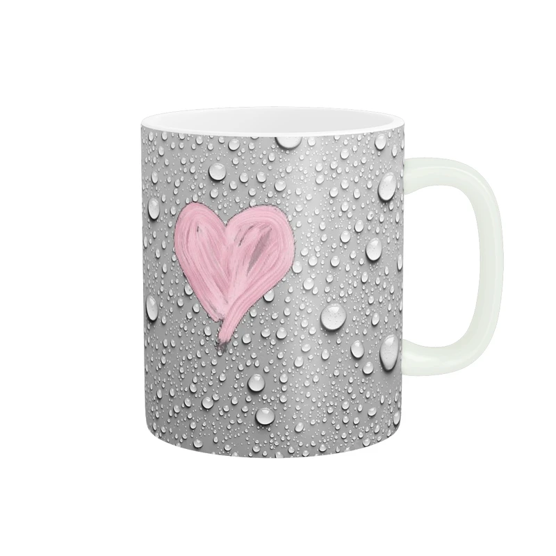 ماگ پاد آفرین طرح قلب کد 5501