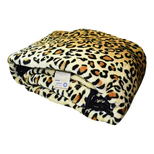 پتوی گلبافت کد 343 یک نفره سایز 160x220 سانتیمتر