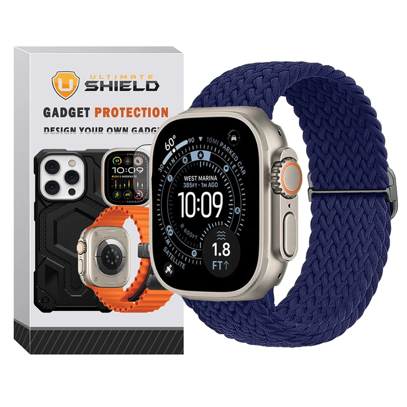 بند آلتیمیت شیلد مدل Braided SL مناسب برای اپل واچ 49 میلی متری سری Ultra / Ultra 2 / Ultra 3