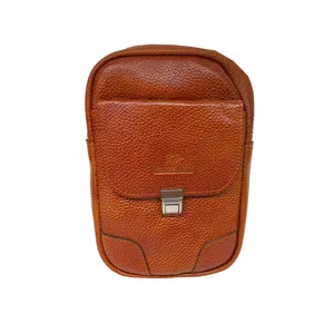 کیف کراس بادی مردانه سرزمین چرم مدل جونز کد 710006