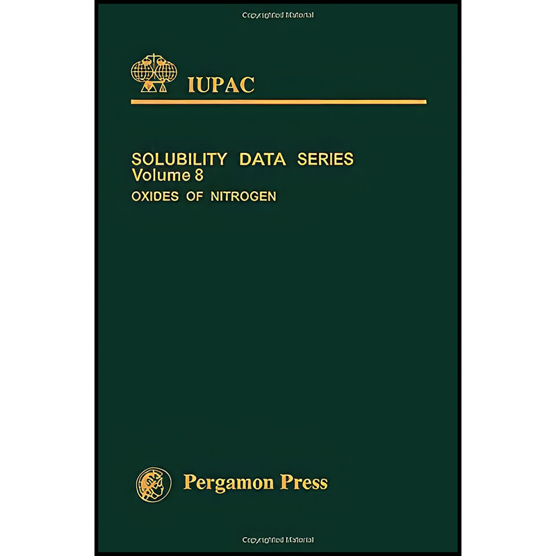کتاب Oxides of Nitrogen اثر Colin L. Young انتشارات Pergamon Press