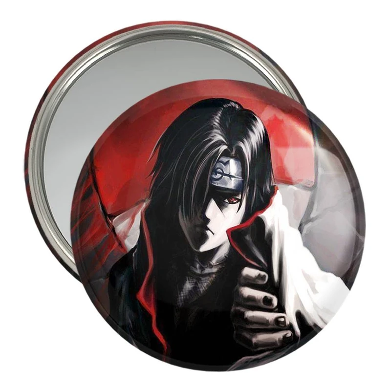 آینه جیبی خندالو مدل انیمه ناروتو شارینگان  کد 10573