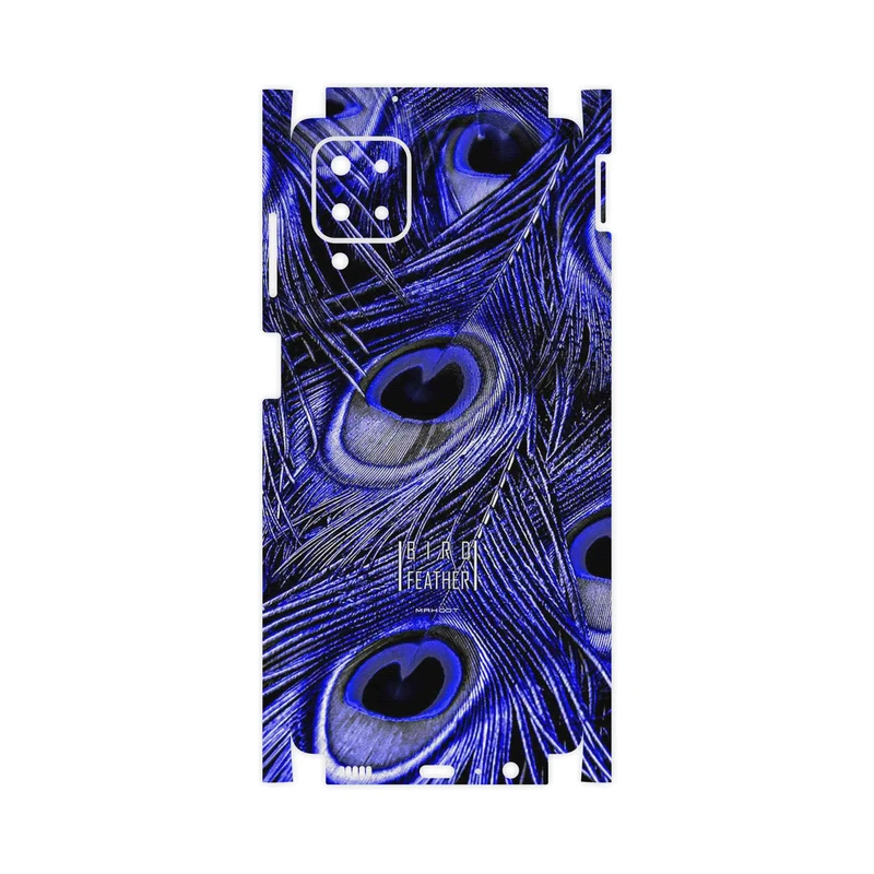 برچسب پوششی ماهوت مدل Purple Feather-FullSkin مناسب برای گوشی موبایل سامسونگ Galaxy M12