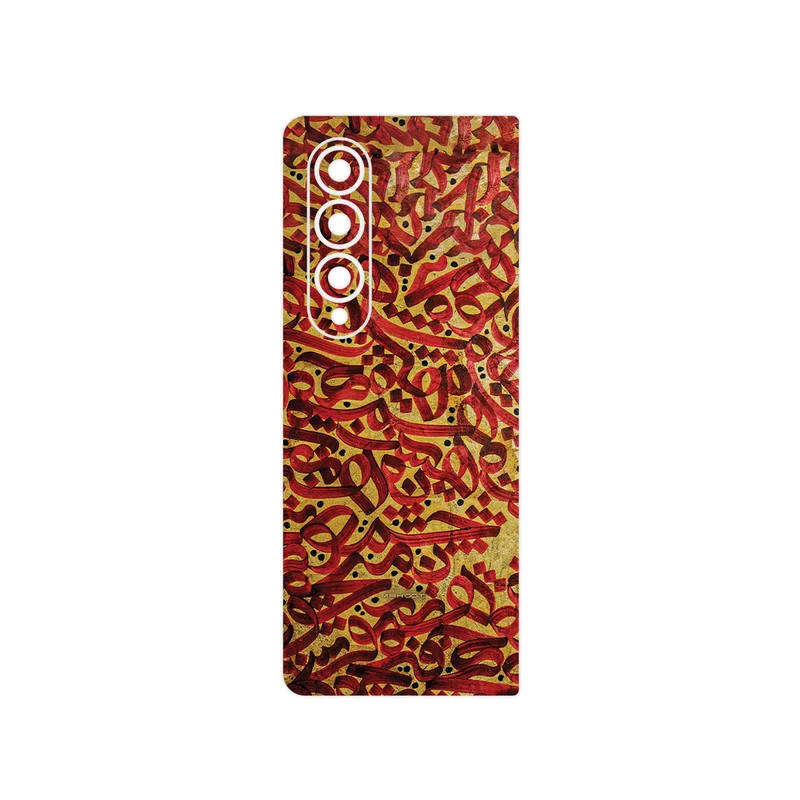 برچسب پوششی ماهوت مدل Nastaliq_6 مناسب برای گوشی موبایل سامسونگ Galaxy Z Fold4