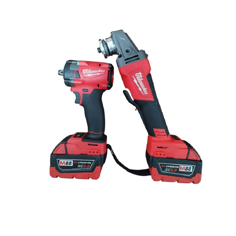 مینی فرز و آچار بکس شارژی میلواکی مدل M88B5  مجموعه 2 عددی