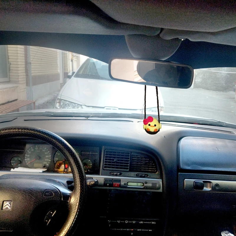 عکس شماره 4 : آویز تزئینی خودرو مدل جوجه تاب سوار