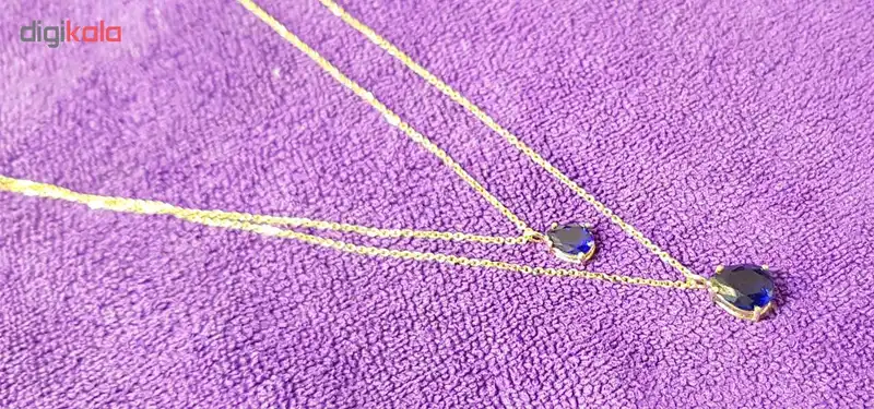 گردنبند طلا 18 عیار کانیار گالری مدل GA65