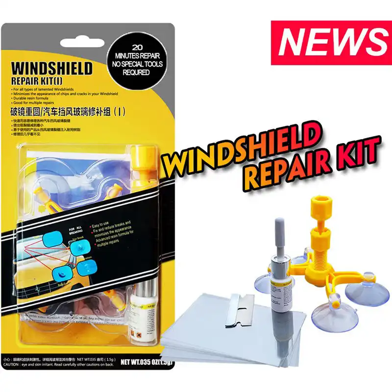 کیت ترمیم ترک شیشه خودرو مدل WINDSHIELD کد 6355