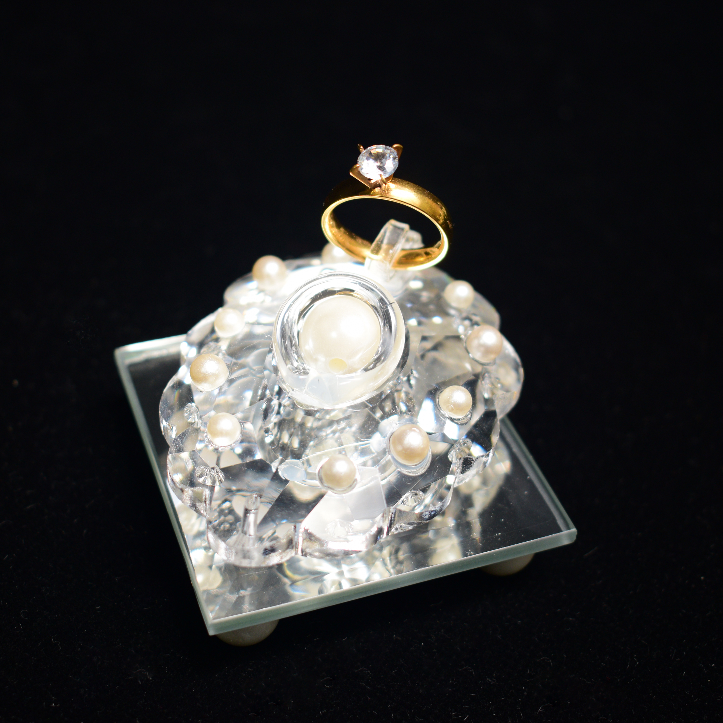 استند انگشتر مدل آینه دار  رینگی کد 119