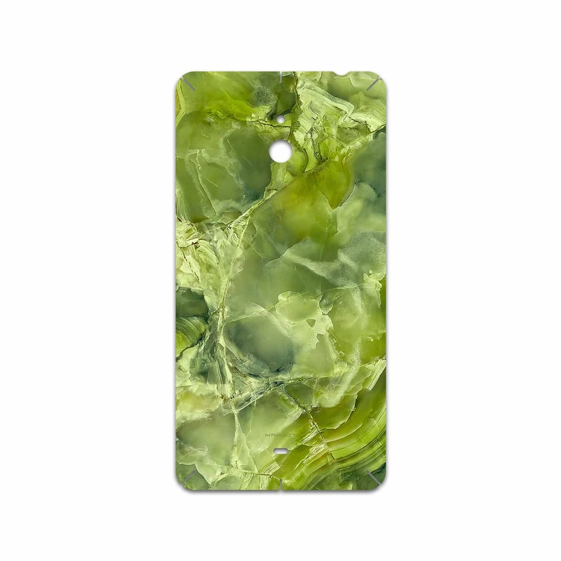 برچسب پوششی ماهوت مدل Green Crystal Marble مناسب برای گوشی موبایل نوکیا Lumia 1320