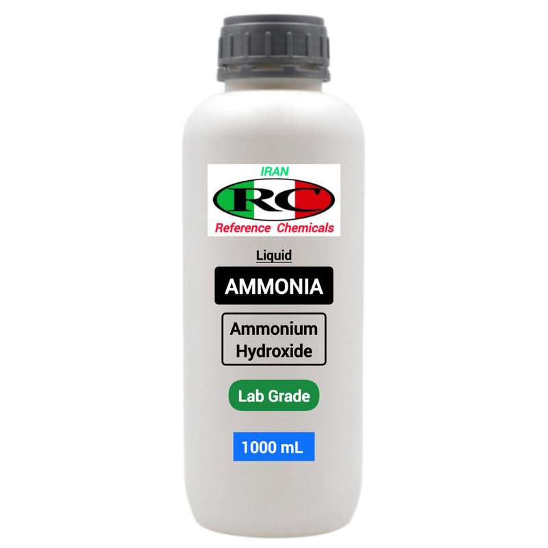 آمونیاک مایع رفرنس کمیکالز مدل آمونیوم هیدروکسید حجم 1000 میلی لیتر