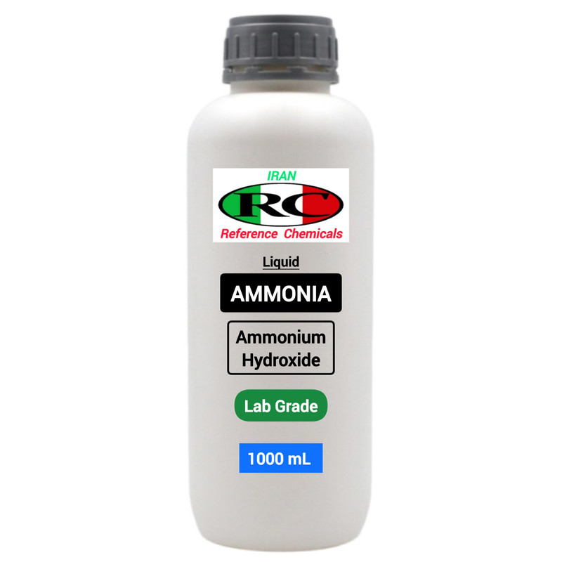 آمونیاک مایع رفرنس کمیکالز مدل آمونیوم هیدروکسید حجم 1000 میلی لیتر