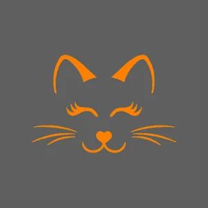 استیکر لپ تاپ شیپرس طرح گربه کد SL002 N