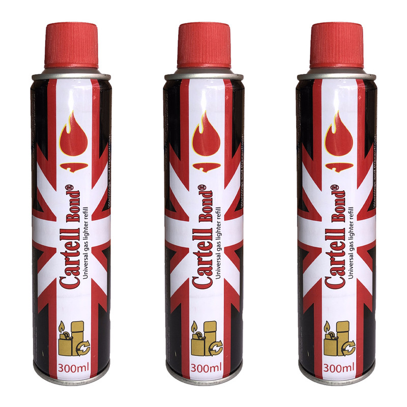 گاز فندک کارتل مدل CL-03 بسته 3 عددی