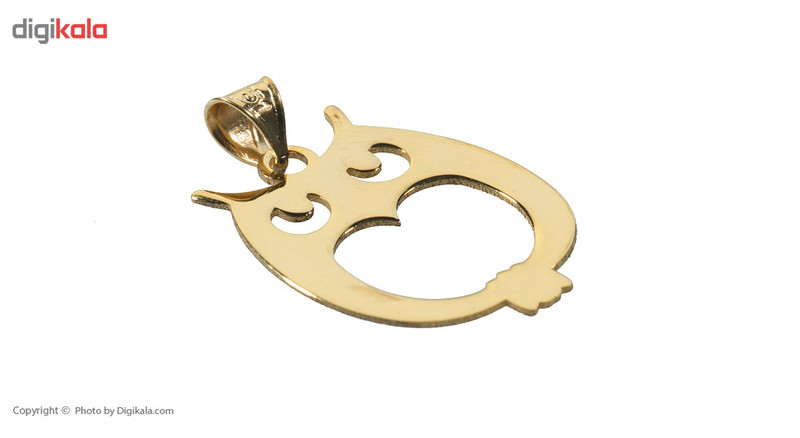 آویز گردنبند طلا 18 عیار رزا مدل N084