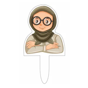 تاپر کیک مدل دختر باحجاب سن تکلیف کد 344