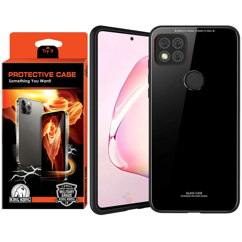 کاور کینگ کونگ مدل CVRGLS-nw مناسب برای گوشی موبایل شیائومی Redmi 9C/Redmi 10A/Poco C31