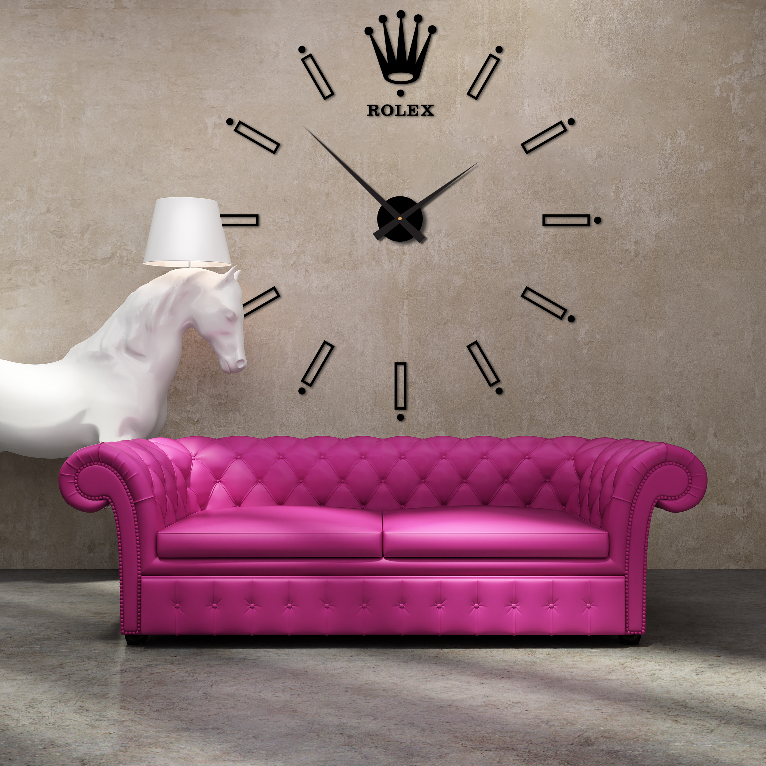 ساعت دیواری پدیده شاپ مدل SM046