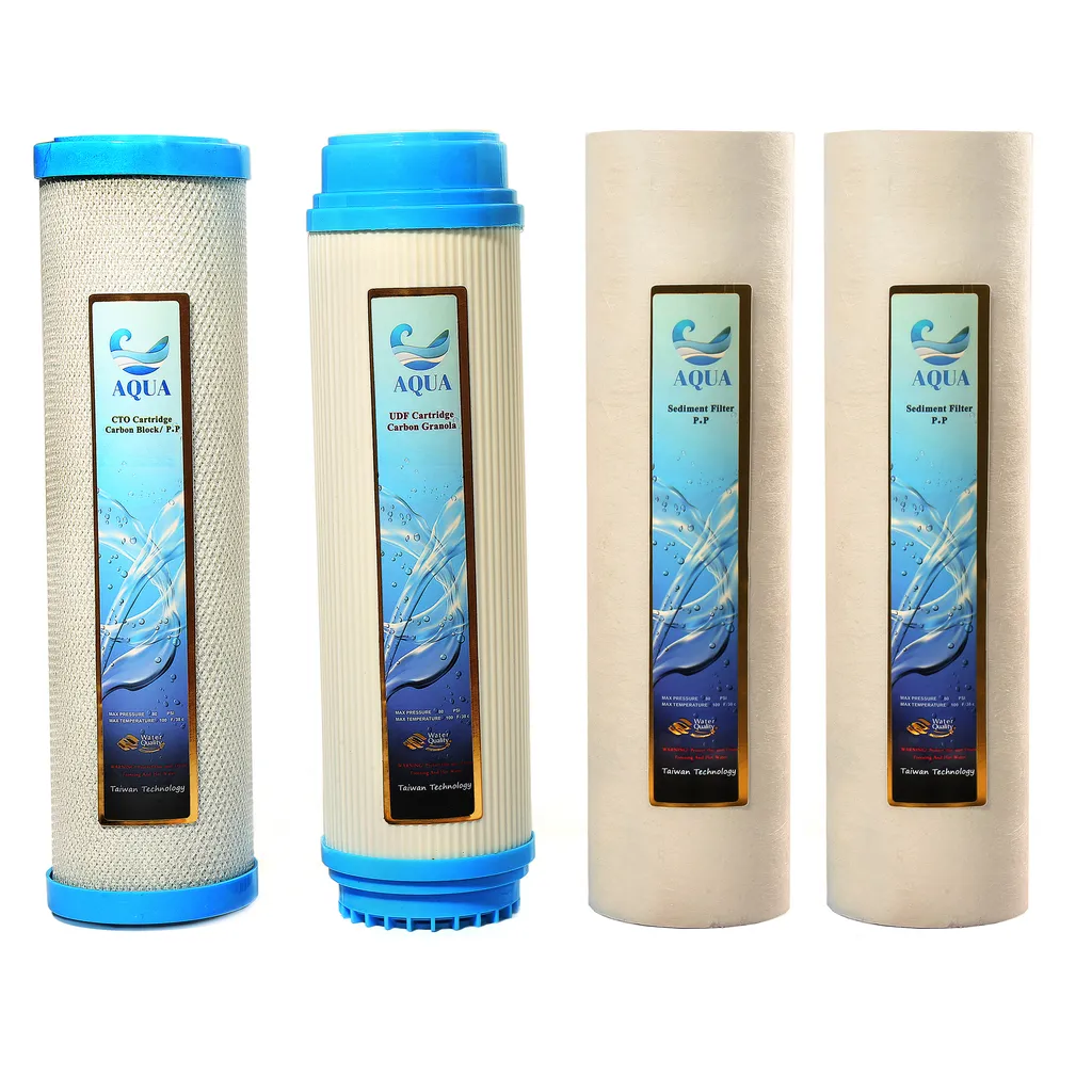 فیلتر دستگاه تصفیه آب آکوا مدل AQUA-F4s مجموعه 4 عددی