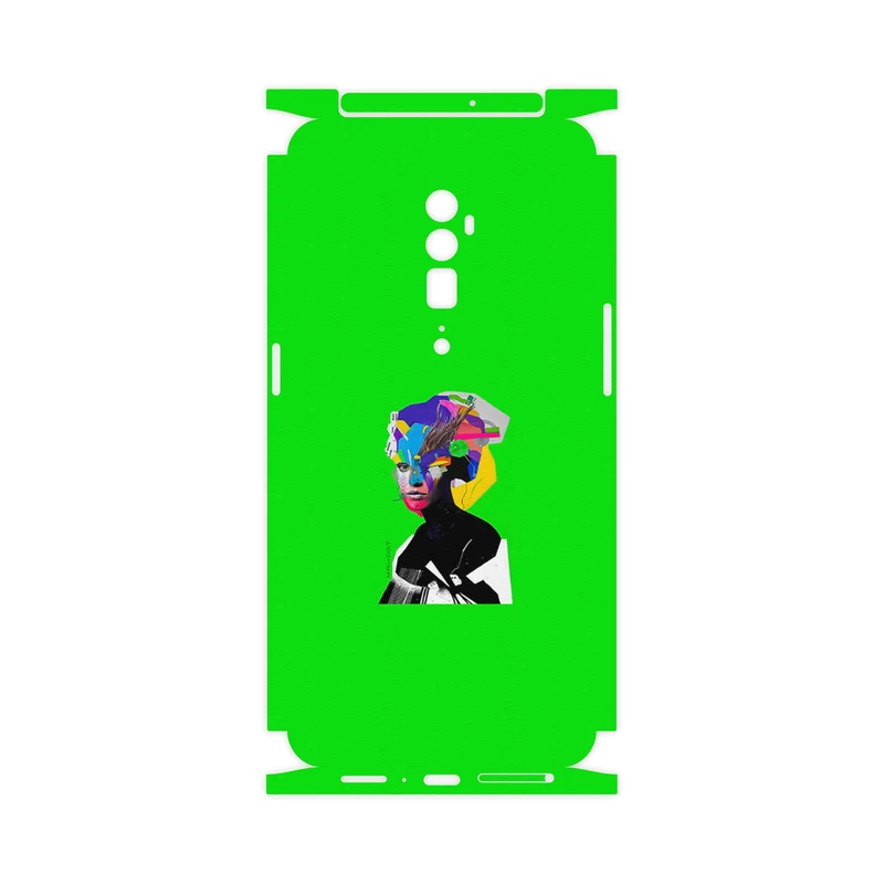 برچسب پوششی ماهوت مدل Collage of Women Portrait 3-FullSkin مناسب برای گوشی موبایل اپو RENO 10X