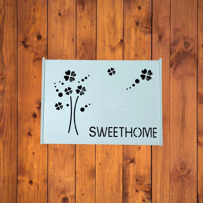 شلف دیواری خونه خاص مدل محافظ فیوز طرح گلبرگ