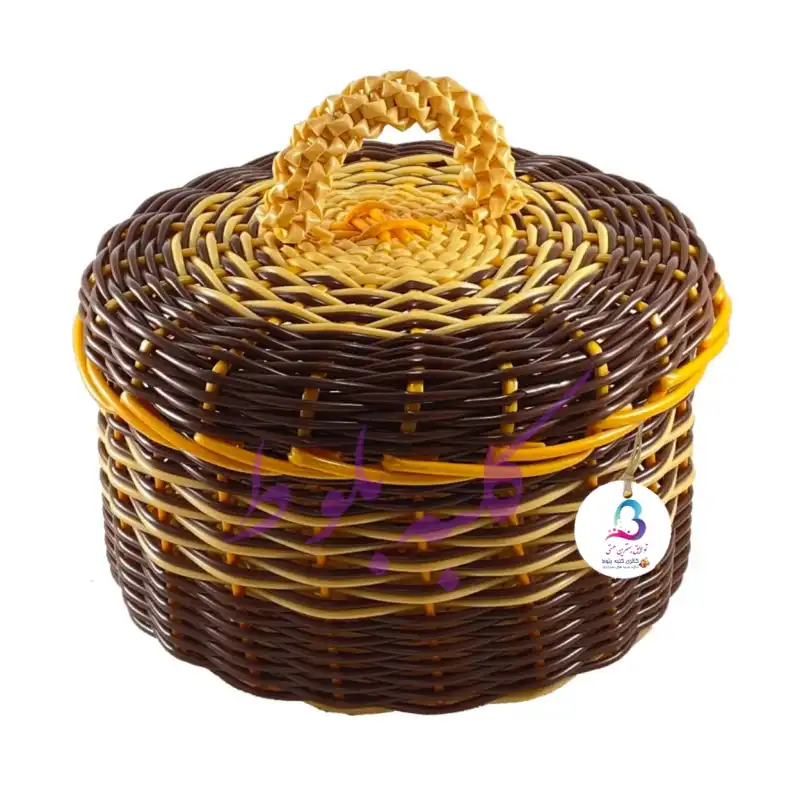 سبد حصیر بافی کلبه بلوط مدل توت