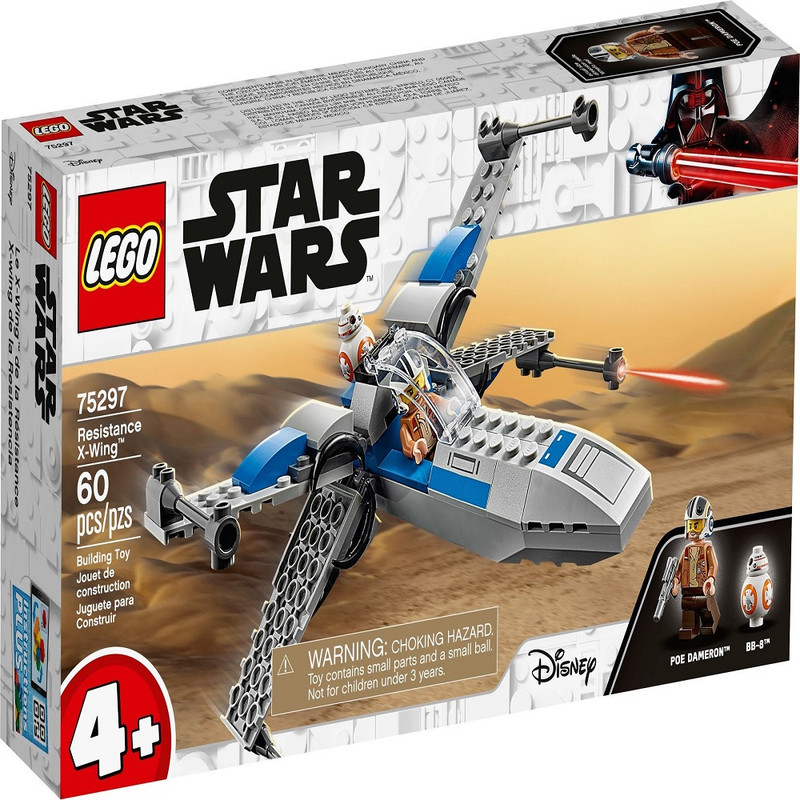 لگو سری Starwars مدل  Resistance X-wing Starfighter 75297