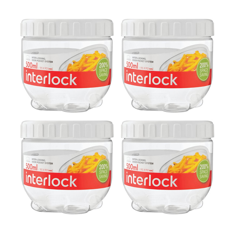 بانکه لاک اند لاک مدل Interlock کد 30640 مجموعه 4 عددی
