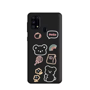 کاور طرح خرس کیوت کد m2331 مناسب برای گوشی موبایل سامسونگ Galaxy F41 