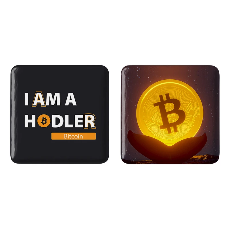 مگنت خندالو طرح I Am A Hodler Bitcoin کد 1089110897 مجموعه 2 عددی