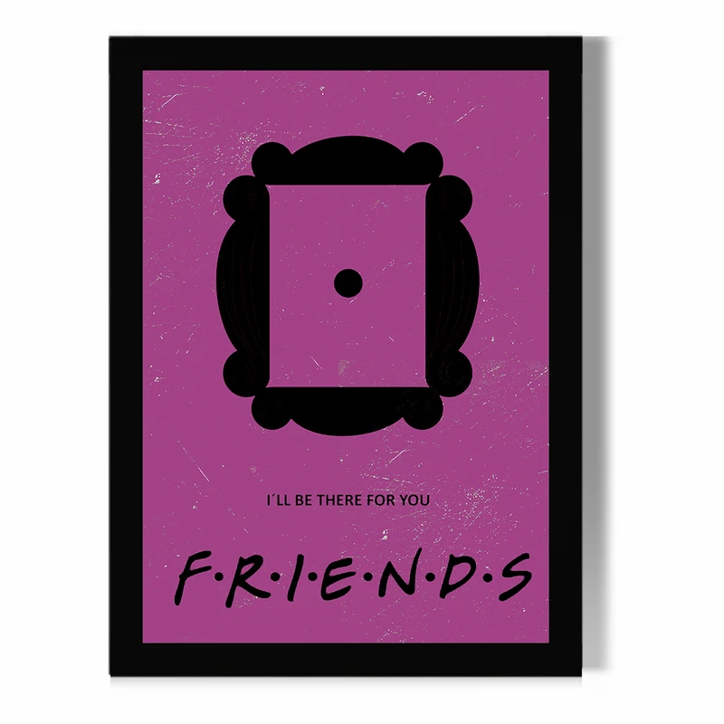 تابلو مدل دیواری طرح سریال فرندز | Friends کد FD133