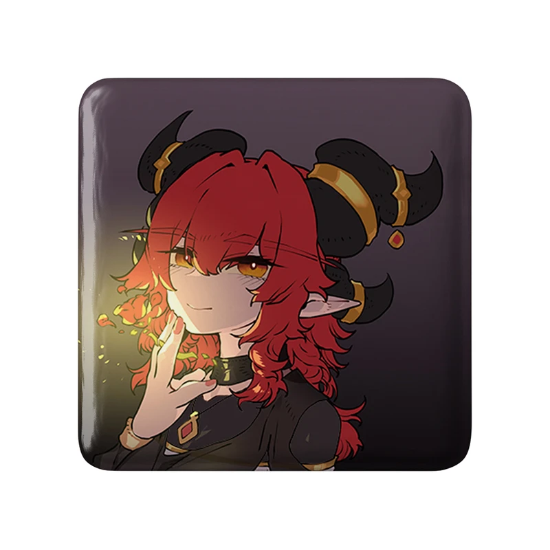 مگنت خندالو طرح بازی دنیای وارکرفت (World of Warcraft) مدل مربعی کد 31861