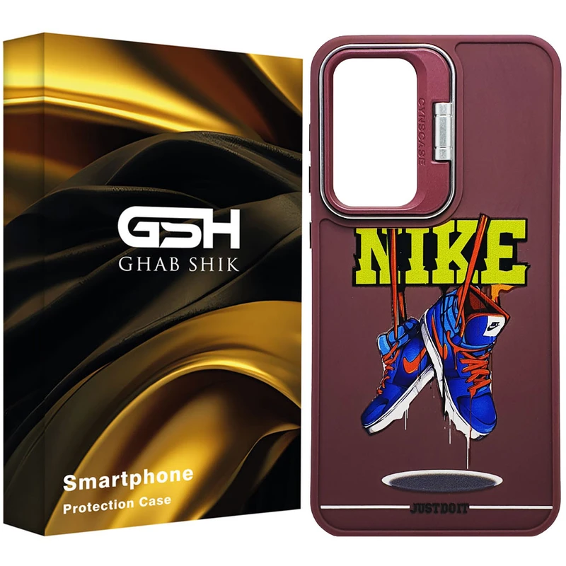 کاور قاب شیک مدل استندی طرح Sport مناسب برای گوشی موبایل سامسونگ Galaxy A54 4G / A54 5G 