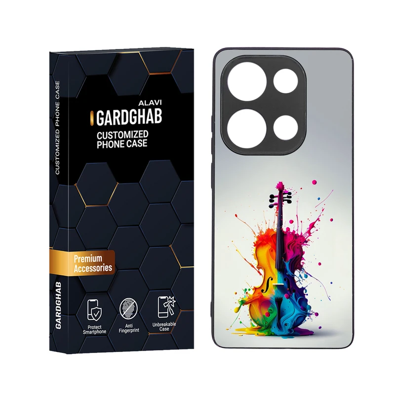 کاور گارد قاب علوی مدل دور ژله ای مناسب برای گوشی موبایل شیائومی Redmi Note 13 Pro 4G